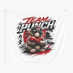 Team Punch Monkey Boxer Bold Street Style Graphic Tapestry