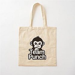 Team Monkey Cotton Tote Bag