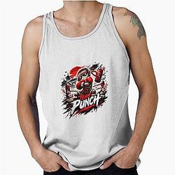 Team Punch Monkey Boxer Graphic Tank Top