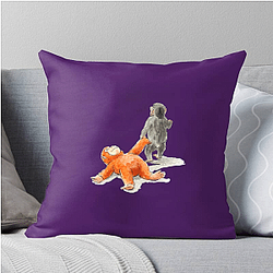 Team Punch Monkey Gorilla Warfare Masters Team Punch Monkey Pillows Cover