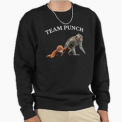 Monkey Orangutan Wildlife Animals Pullover Sweatshirt