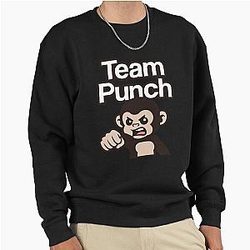 Team Monkey Pullover Sweatshirt
