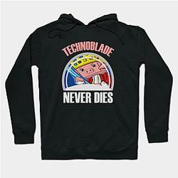 Technoblade Hoodies - Technoblade Never Dies Hoodie TP0111