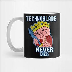 Technoblade Mugs - Technoblade Never Dies Coffee Mug TP3111