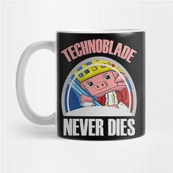 Technoblade Mugs - Technoblade Never Dies Coffee Mug TP3117