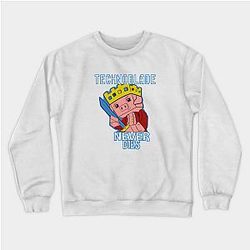 Technoblade Sweatshirts - Technoblade Never Dies Sweatshirt TP3110