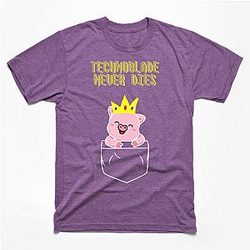 Technoblade T-Shirts - Technoblade never dies T-shirt TP3110