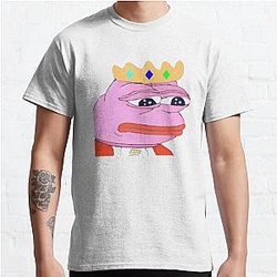 Technoblade T-Shirts - Technoblade pepe the frog meme Classic T-Shirt RB0206