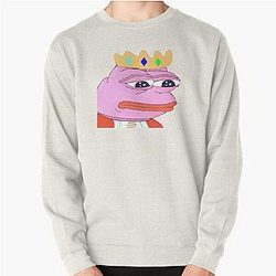 Technoblade Sweatshirts - Technoblade pepe the frog meme Pullover Sweatshirt RB0206