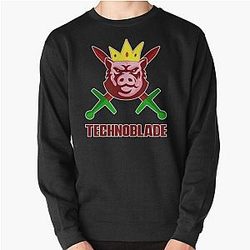 Technoblade Sweatshirts - Technoblade Pullover Sweatshirt RB0206