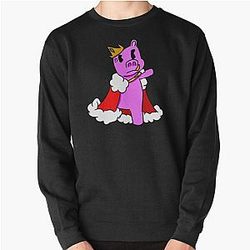 Technoblade Sweatshirts - Technoblade face Pullover Sweatshirt RB0206
