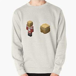 Technoblade Sweatshirts - Technoblade Potato Talisman Technoblade Minecraft Pullover Sweatshirt RB0206