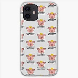 Technoblade Cases - Technoblade never dies iPhone Soft Case RB0206