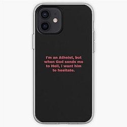 Technoblade Cases - Technoblade Quote when god sends me i want him to hesitate iPhone Soft Case RB0206