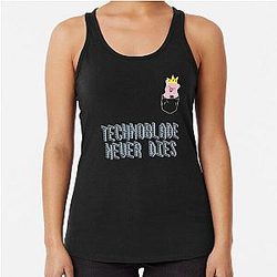 Technoblade Tank Tops - Technoblade Racerback Tank Top RB0206