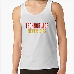 Technoblade Tank Tops - Technoblade never dies  Tank Top RB0206