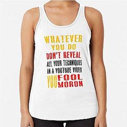 Technoblade Tank Tops - sun tzu Technoblade Racerback Tank Top RB0206