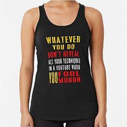 Technoblade Tank Tops - sun tzu Technoblade Racerback Tank Top RB0206