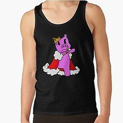 Technoblade Tank Tops - Technoblade face Tank Top RB0206