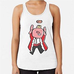 Technoblade Tank Tops - Technoblade Potato War Technoblade Minecraft Racerback Tank Top RB0206
