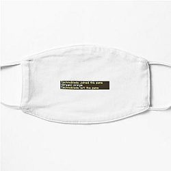 Technoblade Face Masks - Technoblade left the game Flat Mask RB0206