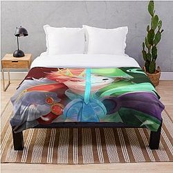 Technoblade Bedding Sets - Technoblade vs Dream $100,000 Duel Throw Blanket RB0206