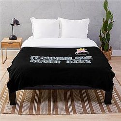 Technoblade Bedding Sets - Technoblade Never Dies Cosplay Video Gamer  Throw Blanket RB0206