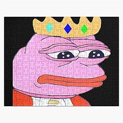 Technoblade Puzzles - Technoblade pepe the frog meme Jigsaw Puzzle RB0206