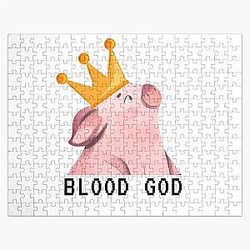 Technoblade Puzzles - Technoblade blood god  Jigsaw Puzzle RB0206