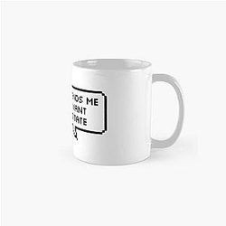 Technoblade Mugs - Technoblade; Text To God Classic Mug RB0206