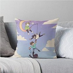 Technoblade Pillows - Technoblade Moon Throw Pillow RB0206