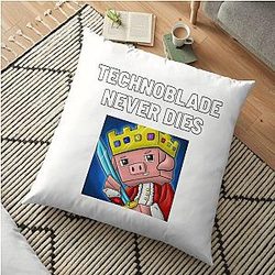 Technoblade Pillows - Technoblade Never Dies Floor Pillow RB0206