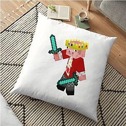 Technoblade Pillows - Technoblade  Floor Pillow RB0206