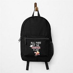 Technoblade Backpacks - Technoblade All Part Of the Master Plan! Backpack RB0206