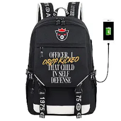 Technoblade Backpack - Ranboo Student School Canvas Bag