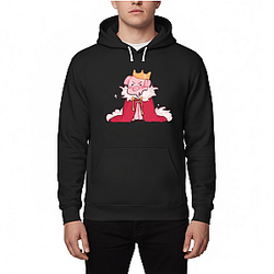 Technoblade Hoodie Pixel King Tribute Art