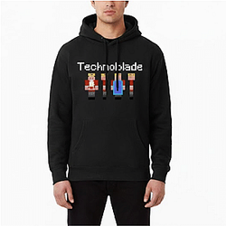 Technoblade Hoodie Legendary Blade Icon Print