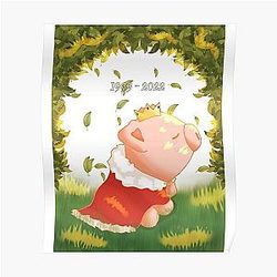 Technoblade Posters - King Pig 1999-2022 Poster Decor