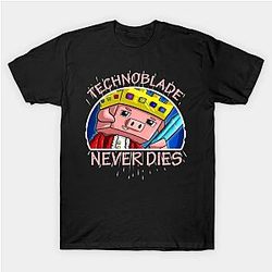 Technoblade T-Shirts – Retro Technoblade Never Dies Classic T-shirt