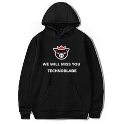 Technoblade Hoodies - We Will Miss You Pullover Hoodie