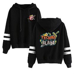 Technoblade Hoodies - TB Minecraft Streetwear Pullover Casual Hoodie