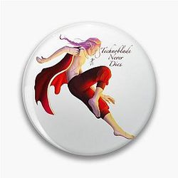 Technoblade Pins - Techno Never Dies Blob Fashion Backpack Metal Button Pin