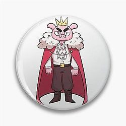 Technoblade Pins - King Pig Blob Fashion Clothes Metal Accessory Button Pin