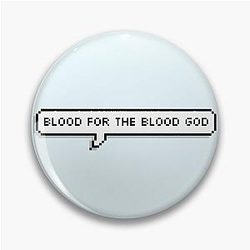 Technoblade Pins - Blood For The Blood God Metal Button Pin Accessories