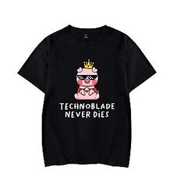 Technoblade Never Dies Classic Casual Style T-Shirt