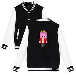 Technoblade 2D Printed Jacket - Technoblade Baseball Jacket