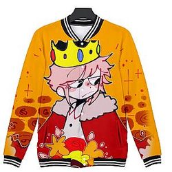 Technoblade Baseball Jackets - Colorful Technoblade 3D Prrinted Jacket