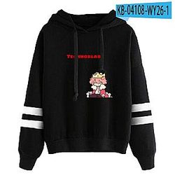 Technoblade Printed Hooded Sweatshirt - Technoblade Unisex Hoodie