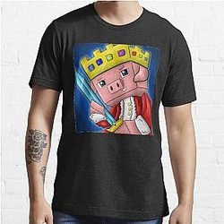 Technoblade T-Shirts - Technoblade king merch Essential T-Shirt RB0206