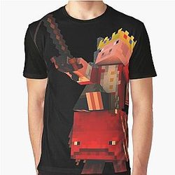 Technoblade T-Shirts - dream smp Technoblade xd Graphic T-Shirt RB0206